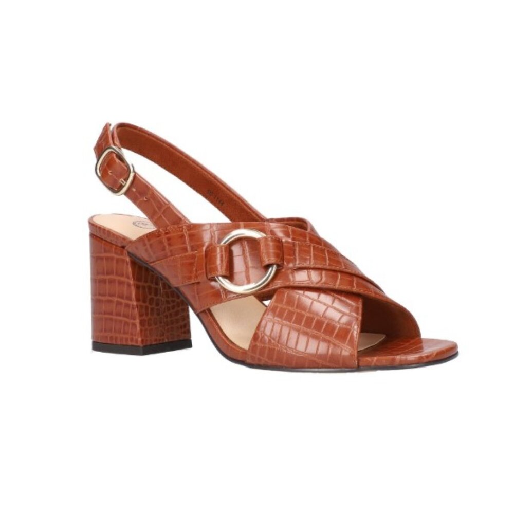 Nordstrom Bella Vita Bexley Tan Croc 10N